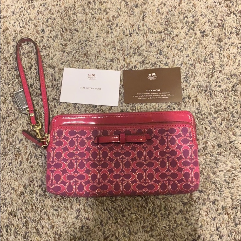 Coach Wristlet